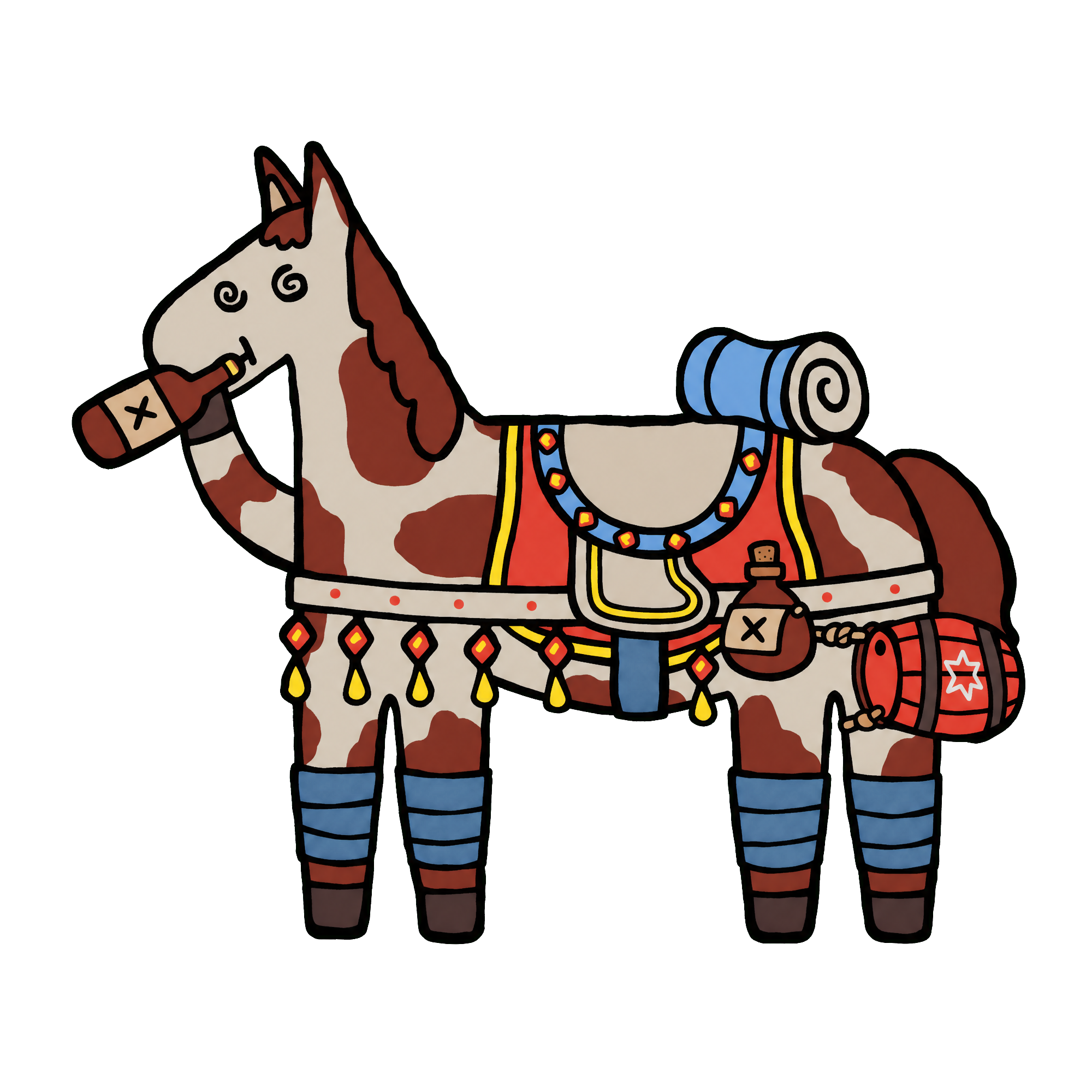 body-lock dizzy horse qa