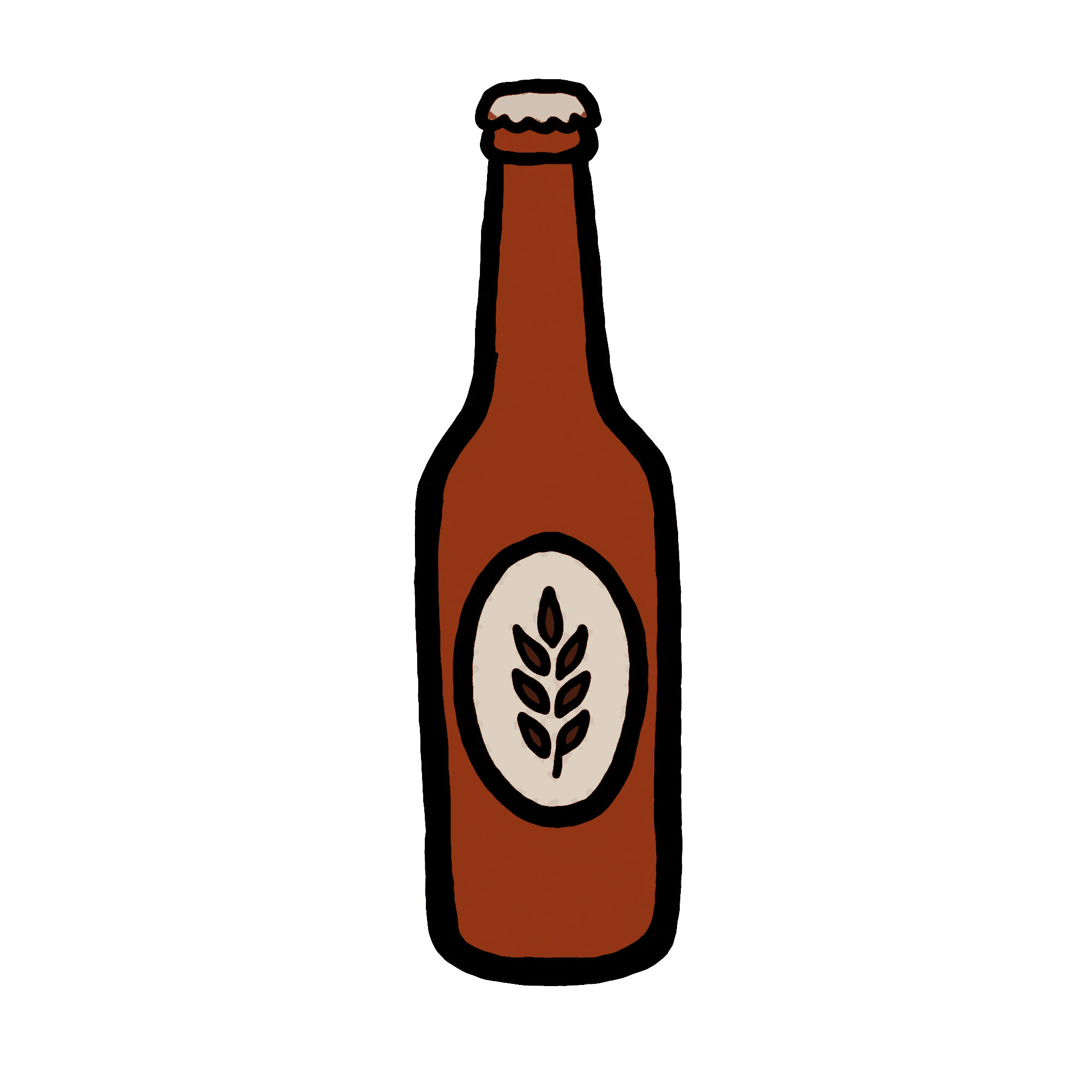 Bottle Collection 16 Amber Longneck Beer