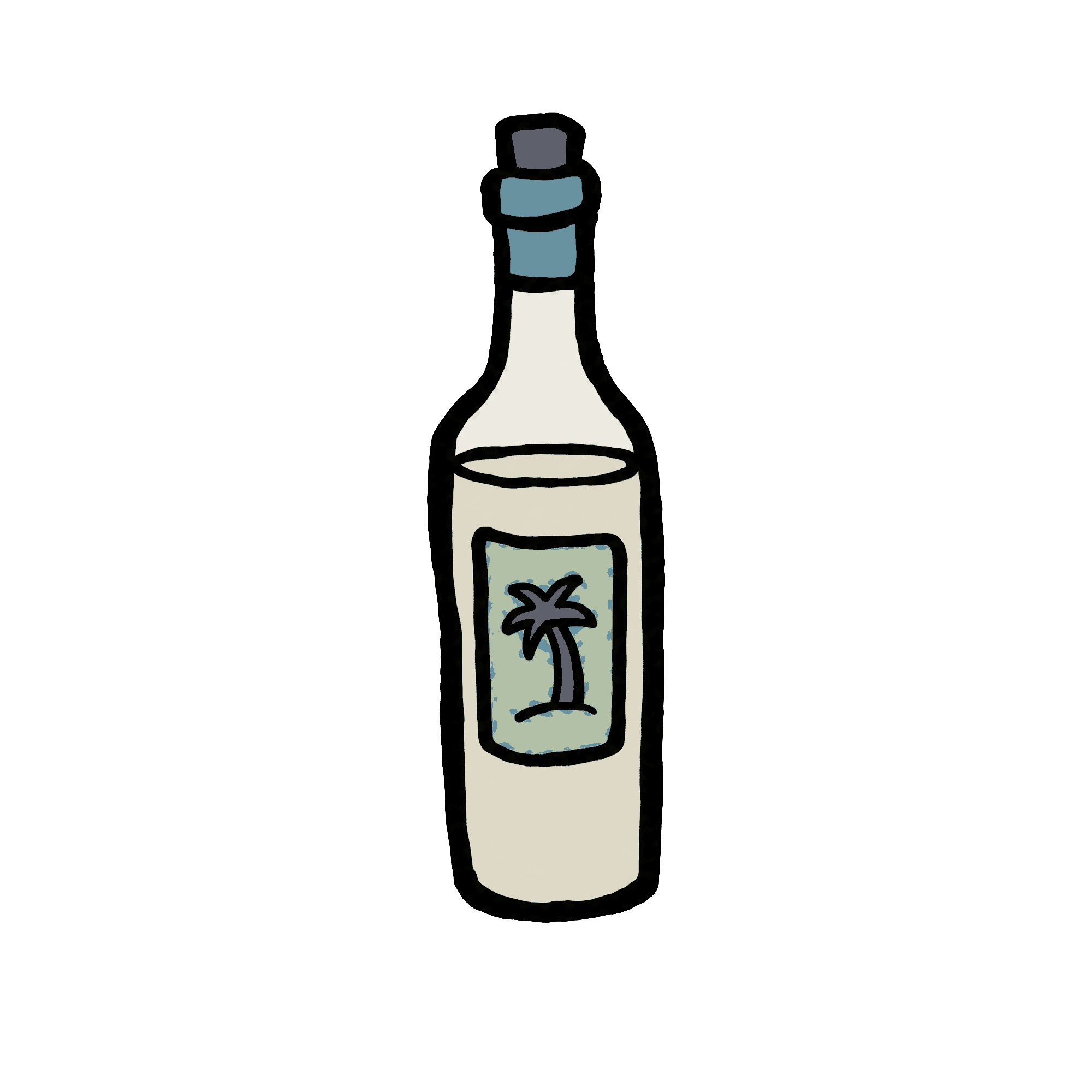 Bottle Collection 25 White Island Rum