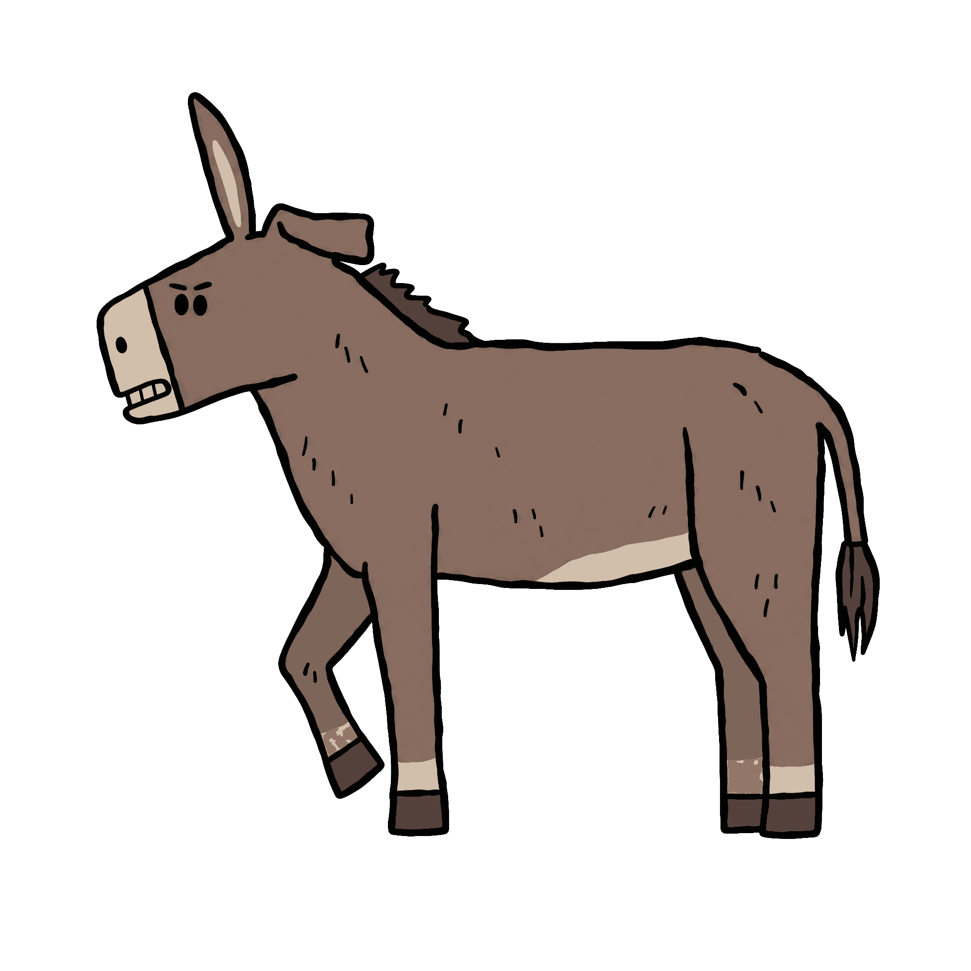 Off-Kilter Animal 24 Feral Donkey