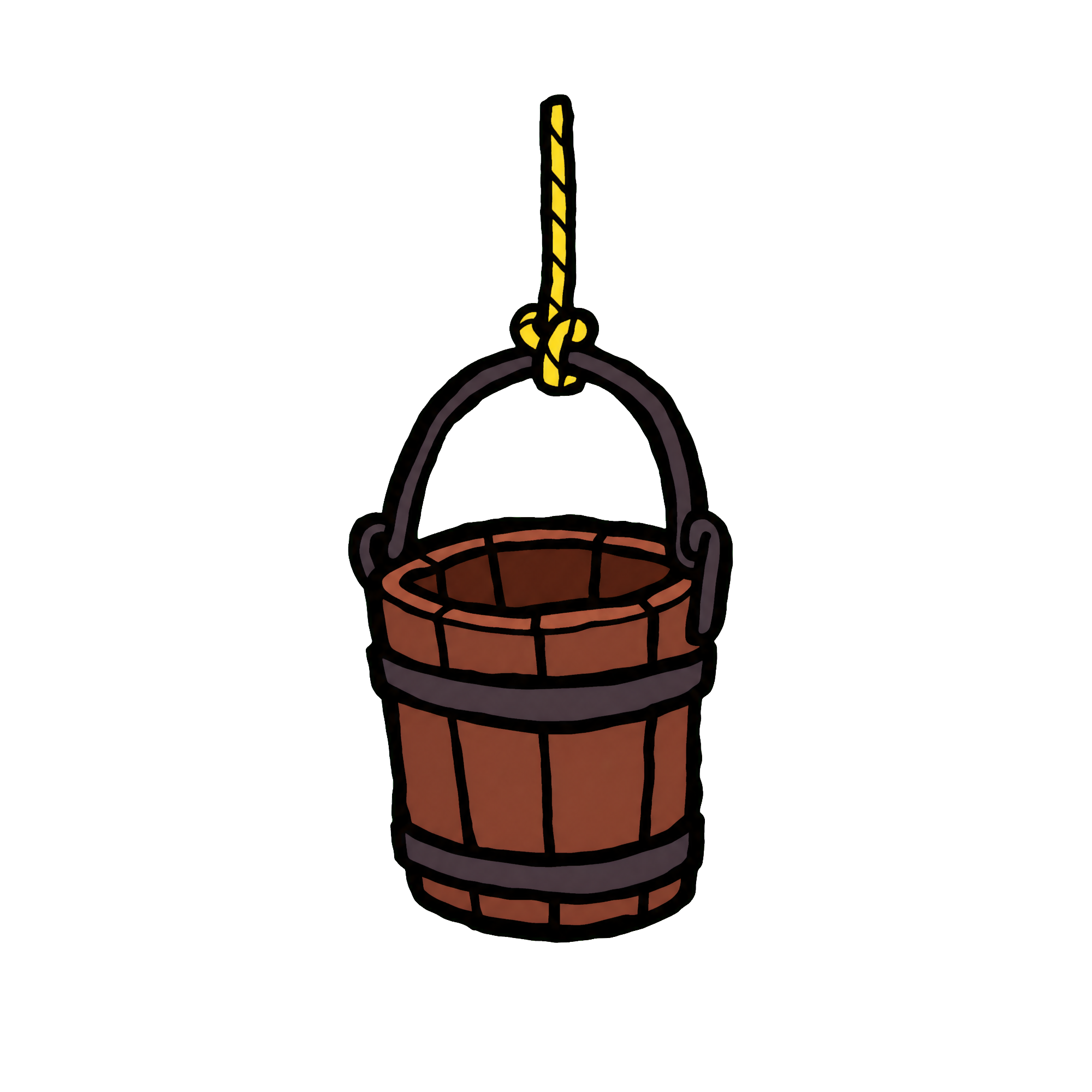 wood bucket