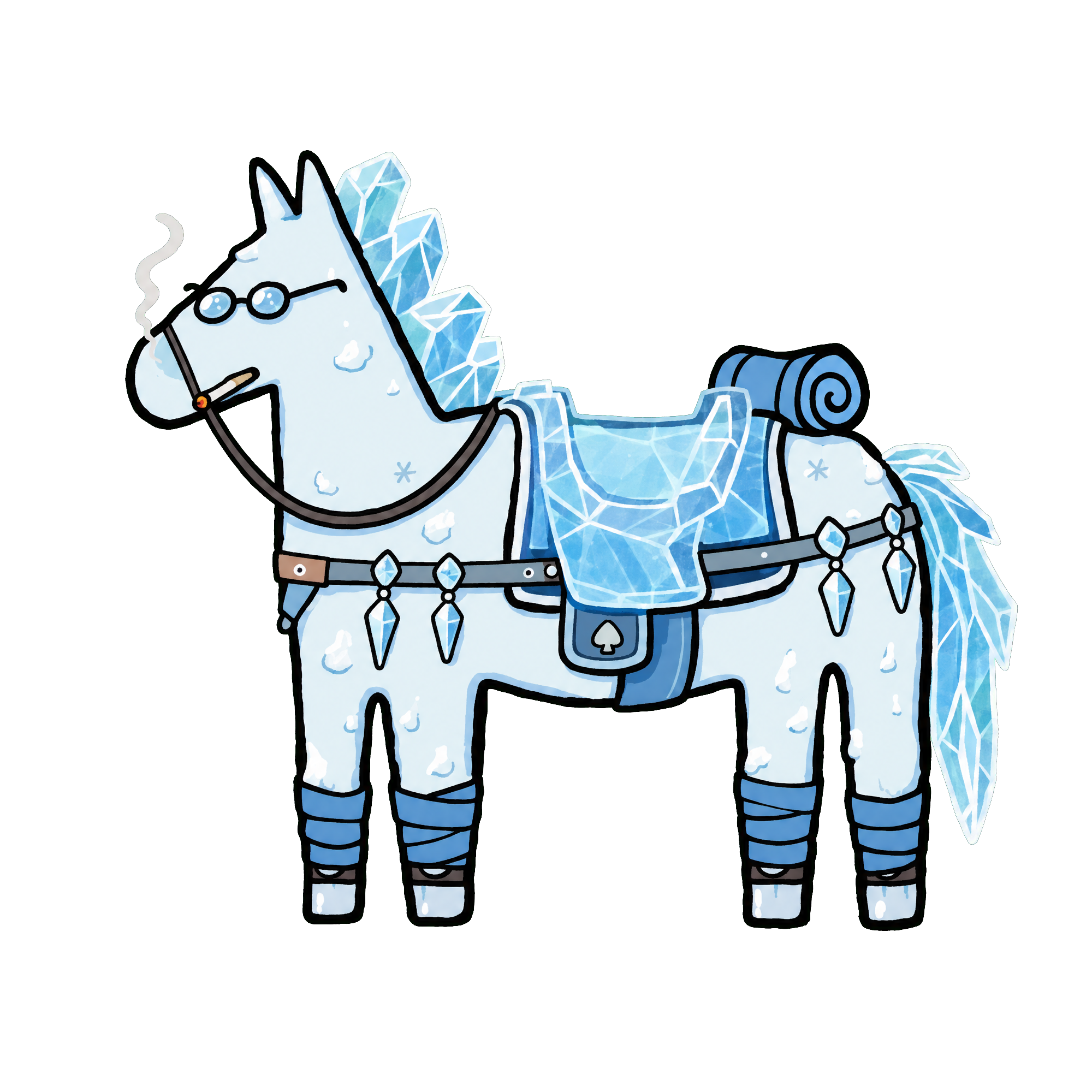 snow horse