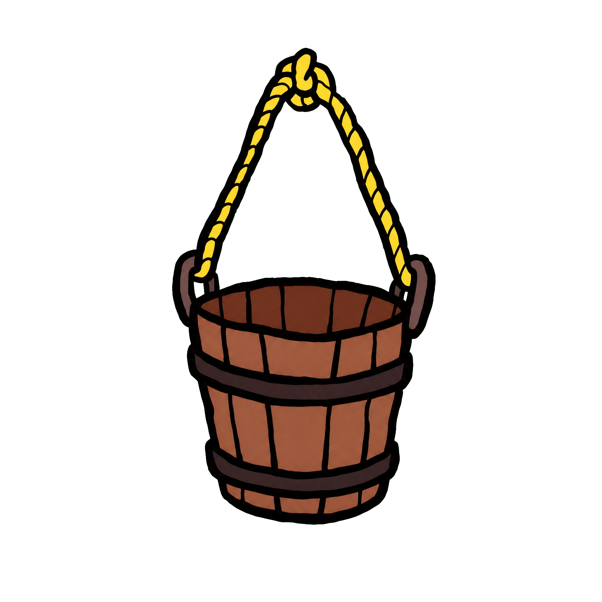 wood bucket
