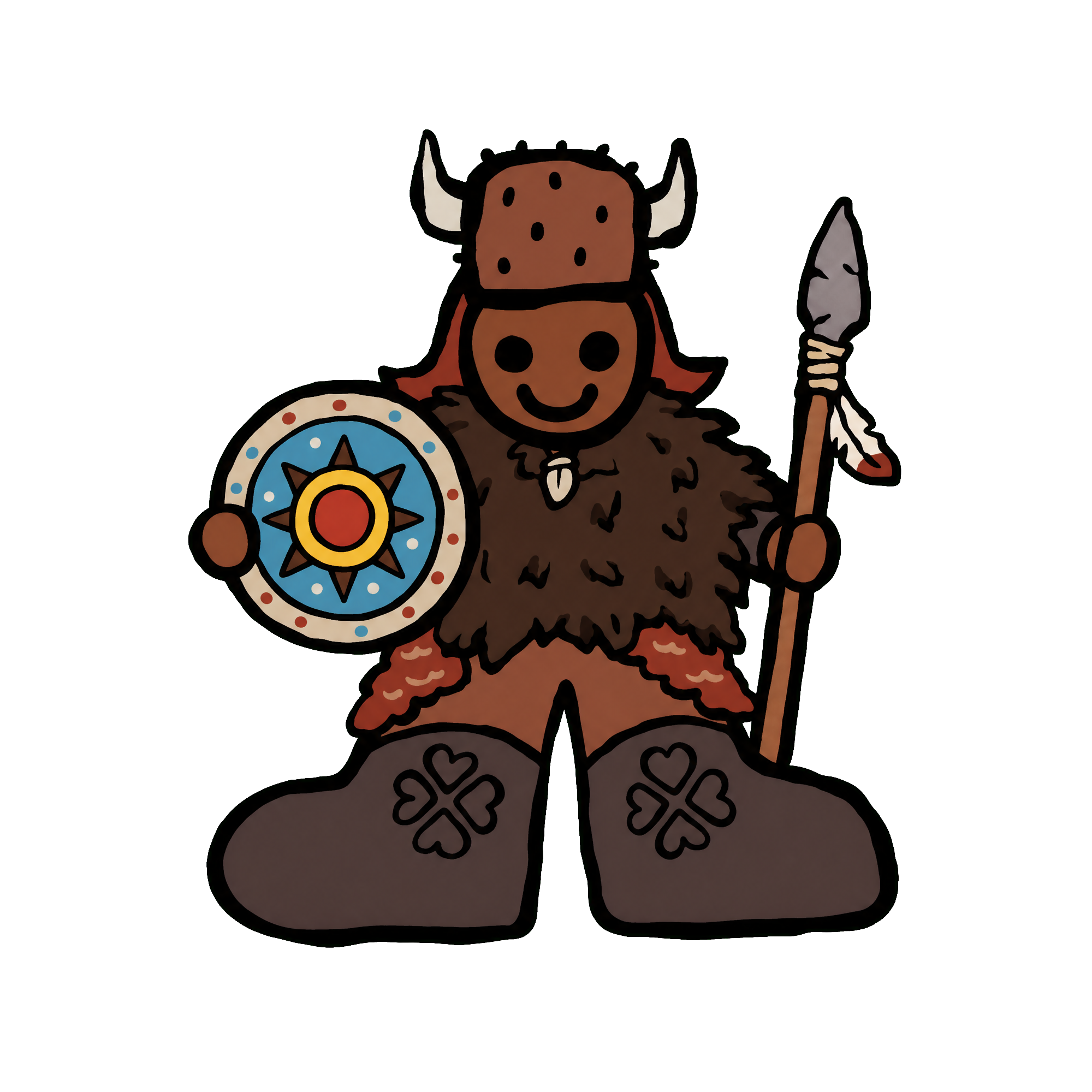 native frontier 2026 character 02 Bison Robe Guardian