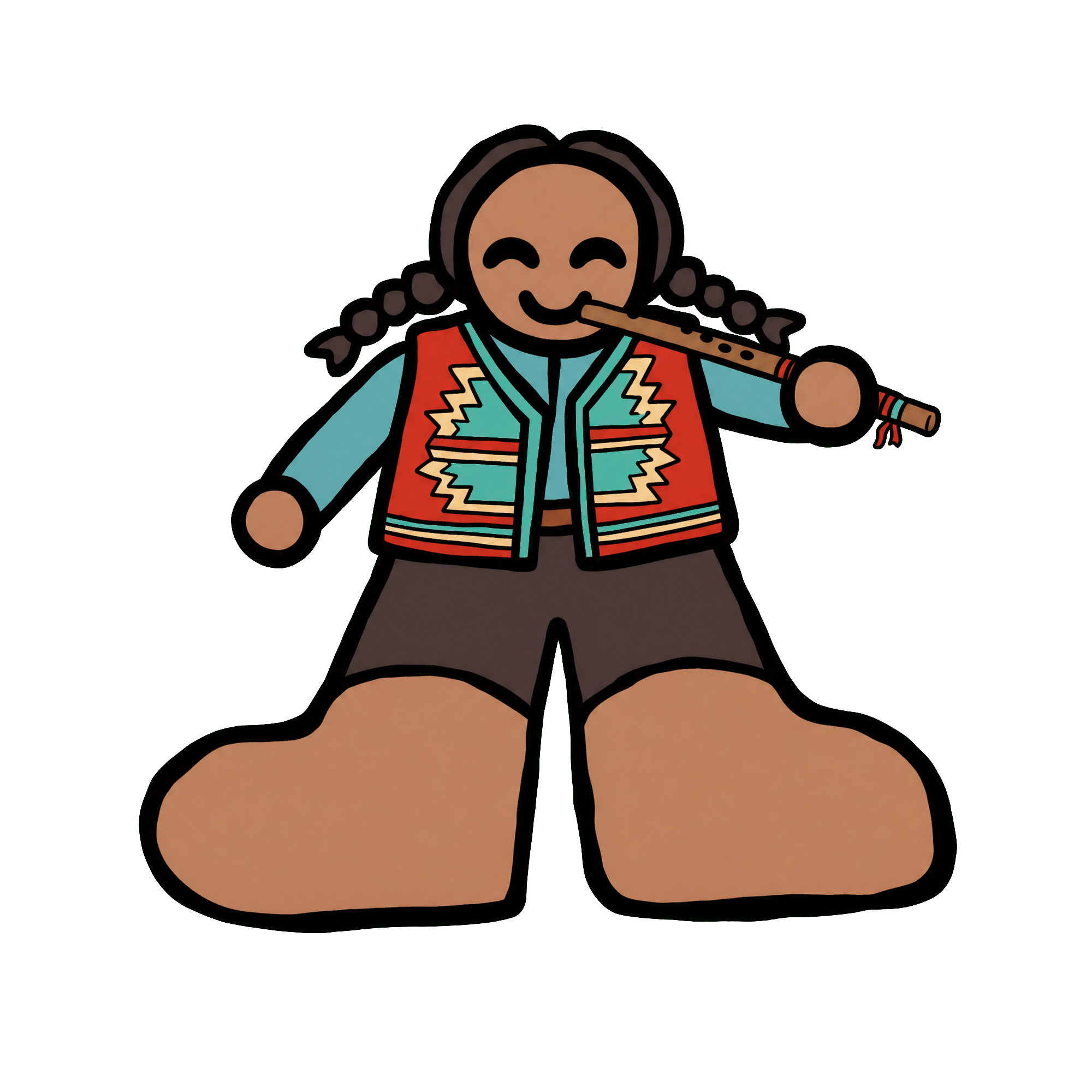 native frontier 2026 character 07 Cedar Flute Player