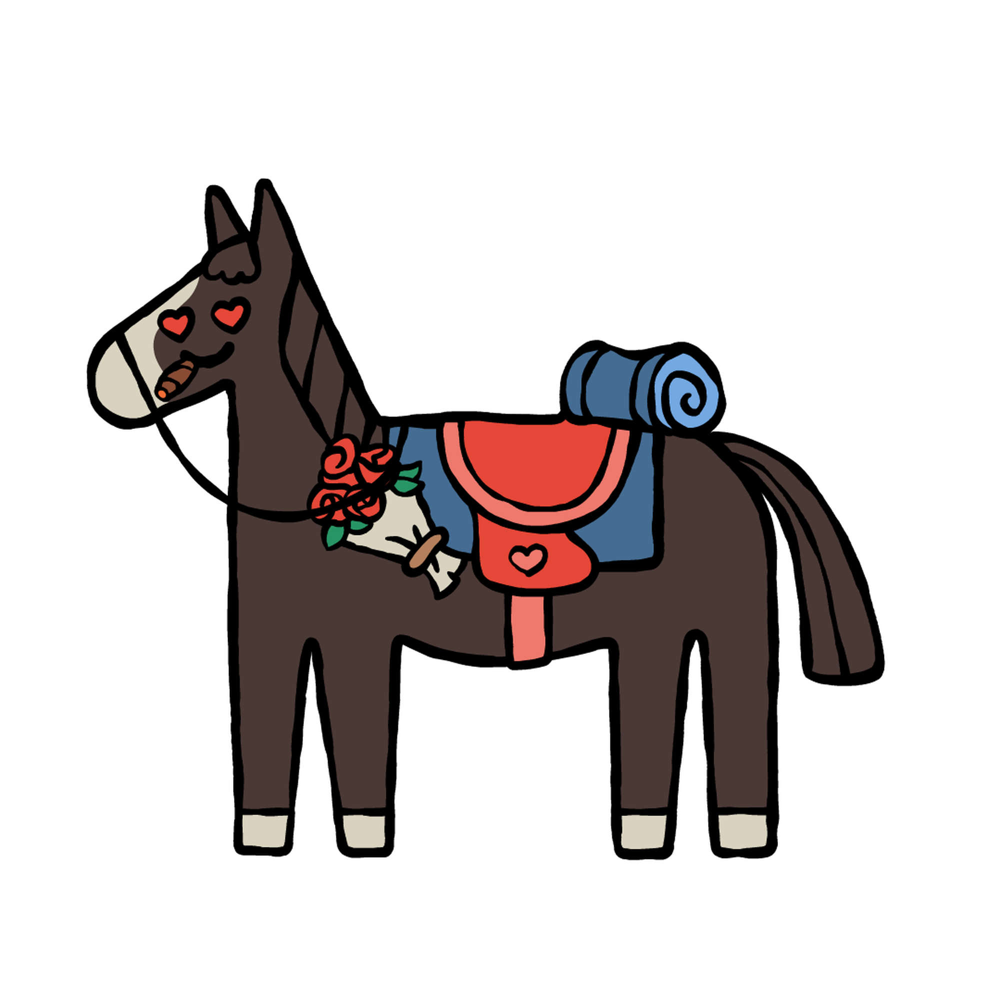midnight valentine horse qa
