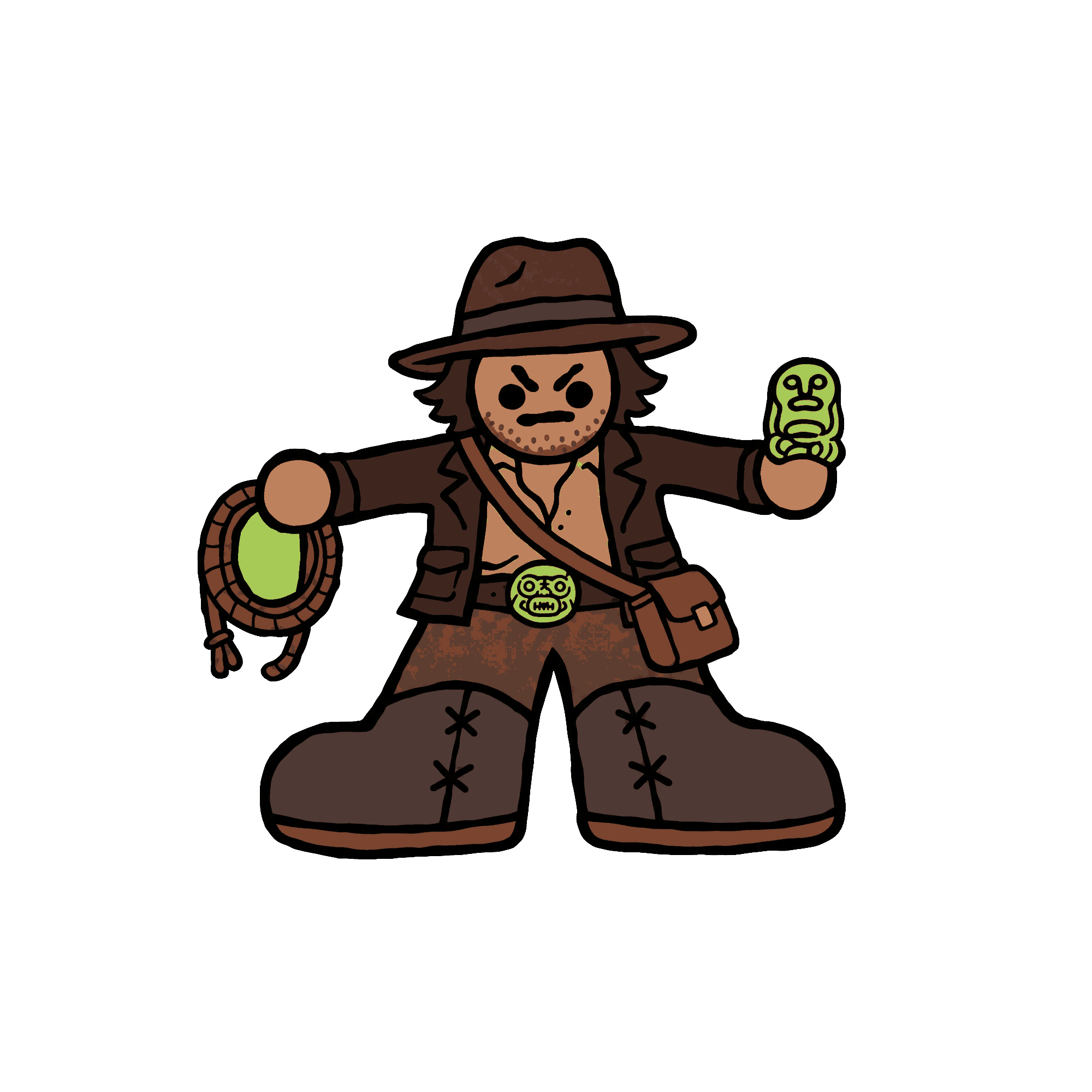 Famous Character 01 - Indiana Jones