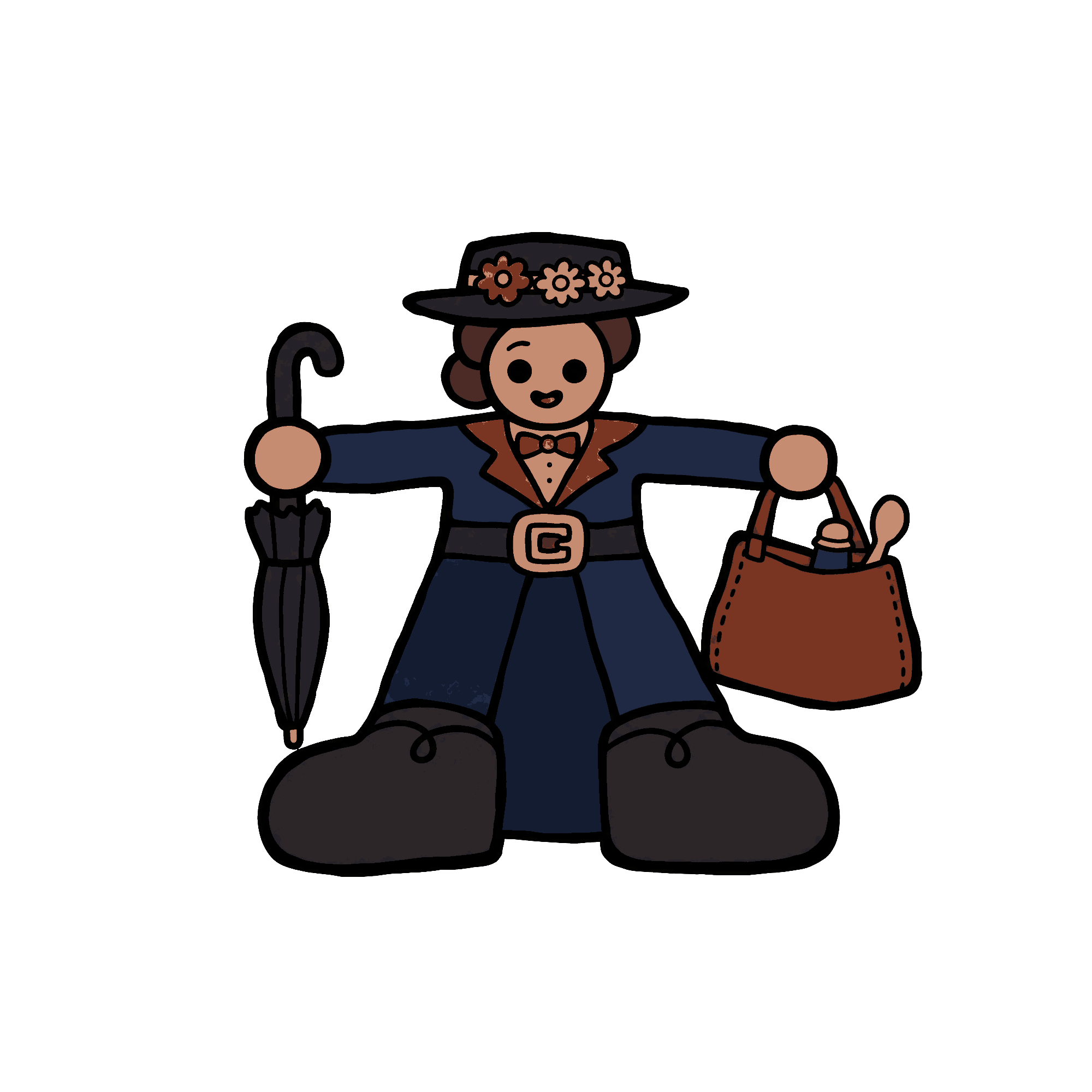Famous Character 03 - Mary Poppins