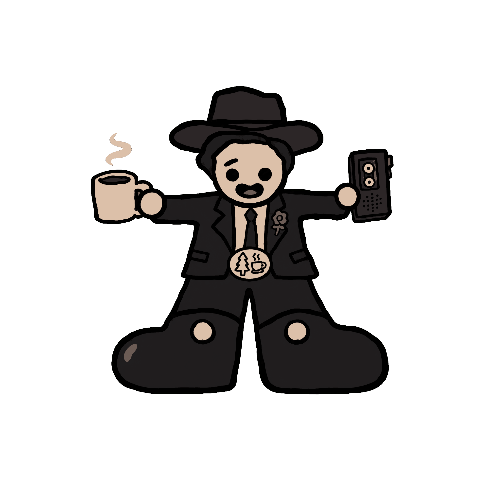 Famous Character 09 - Agent Dale Cooper