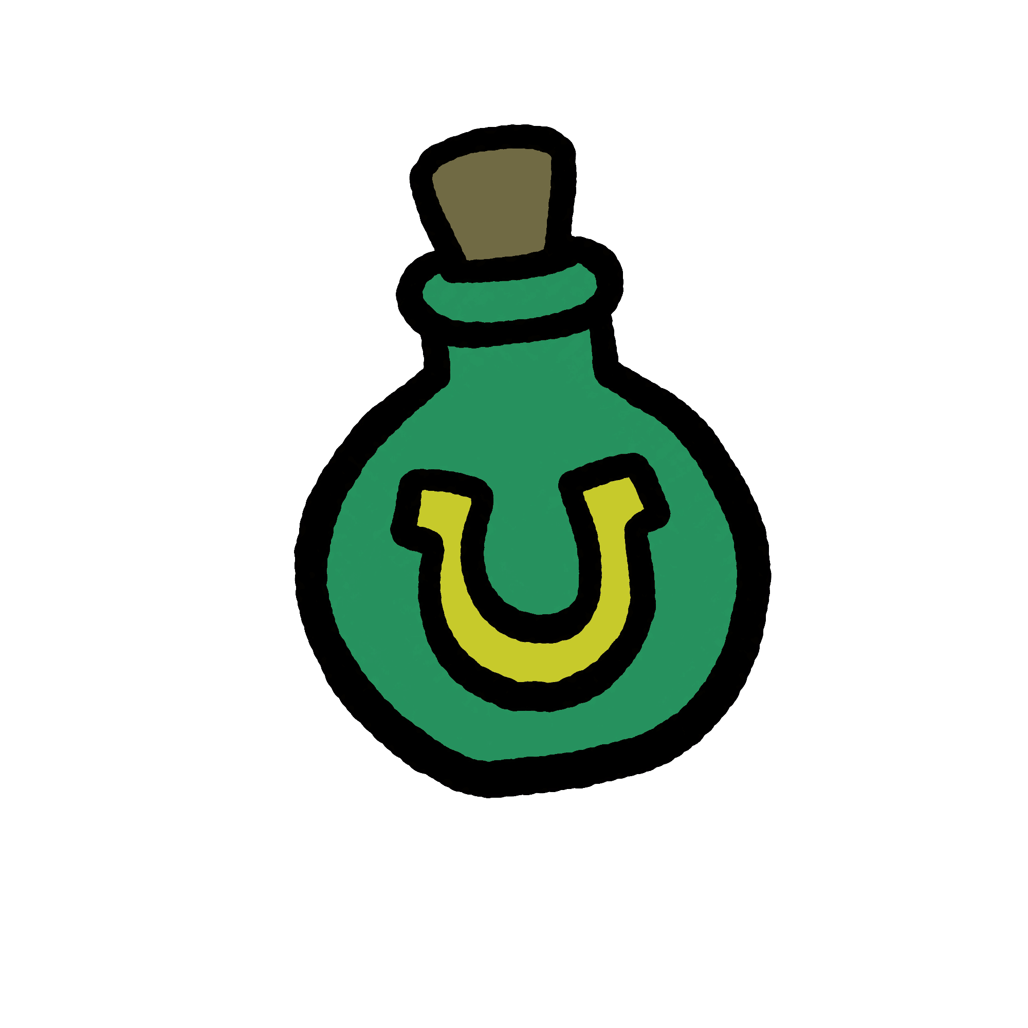 Bottle Collection 12 Lucky Horseshoe Potion