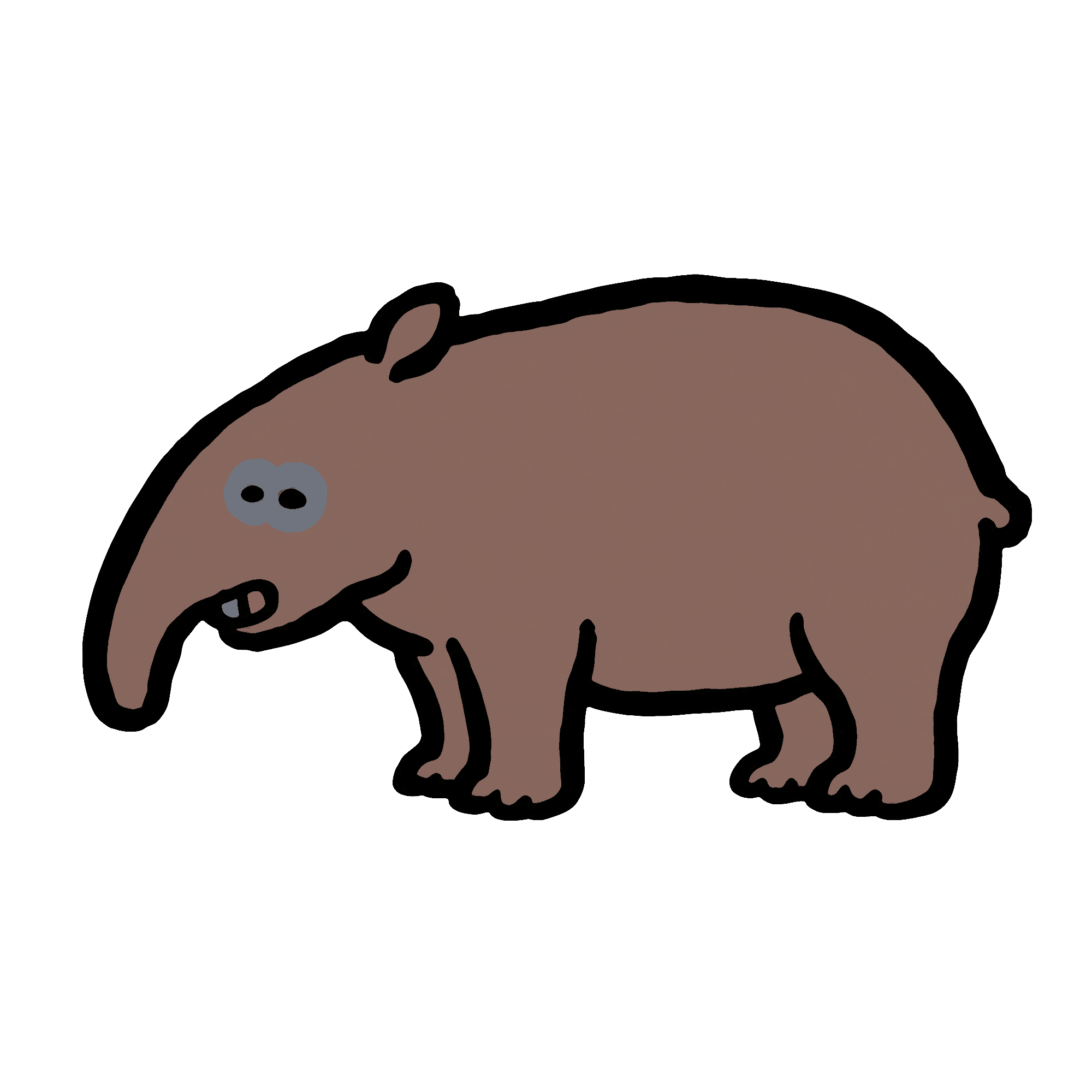 Line-Boil Redo 27 Muddy Tapir