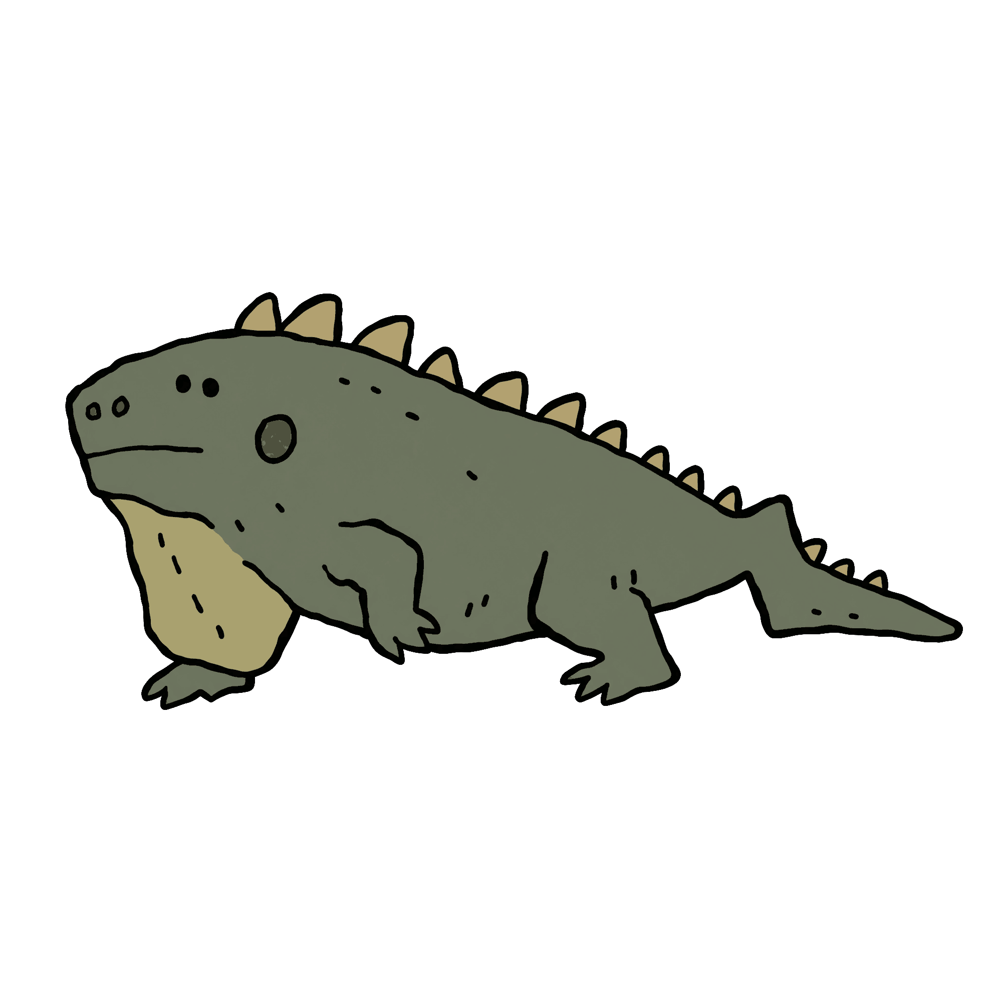 Off-Kilter Animal 28 Thorny Iguana