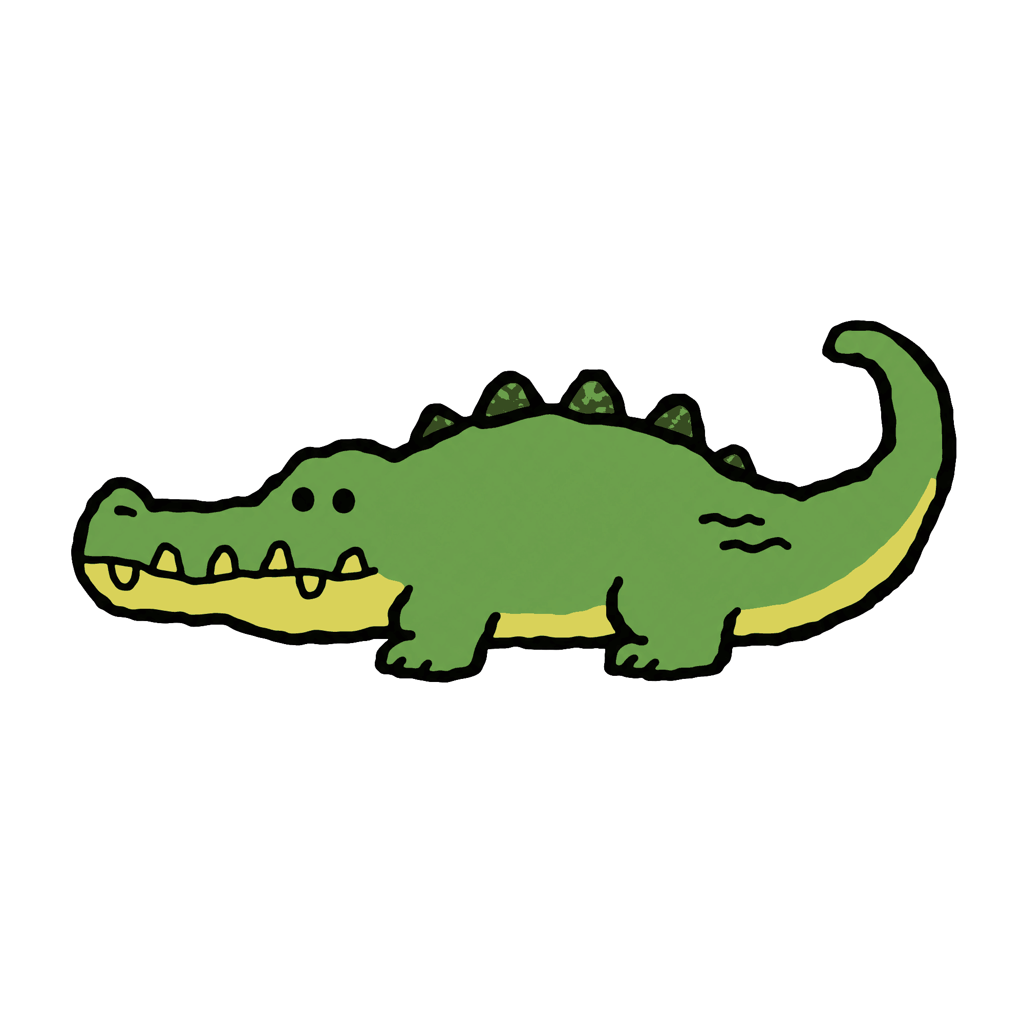 Wacky Animal 14 Swamp Crocodile